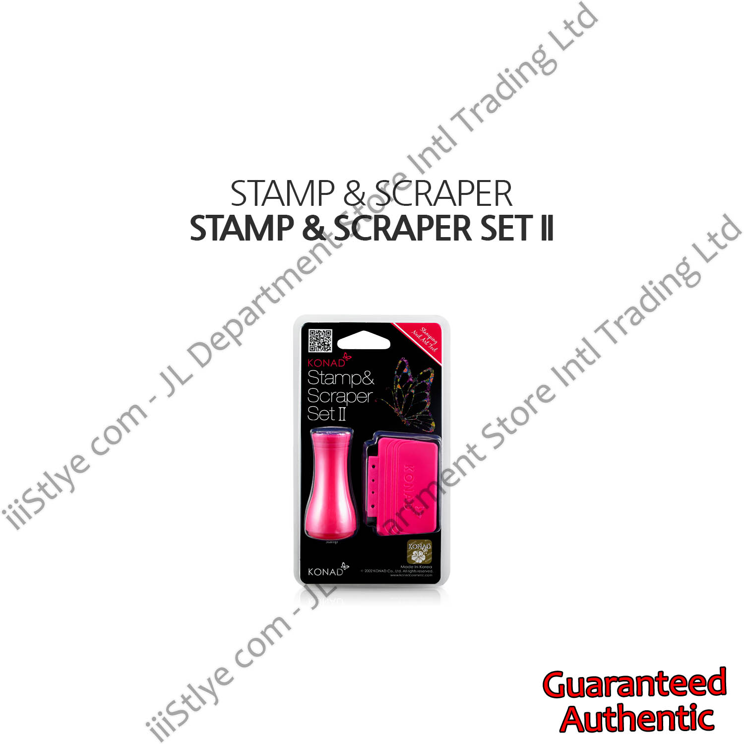 stamp & scraper set II
