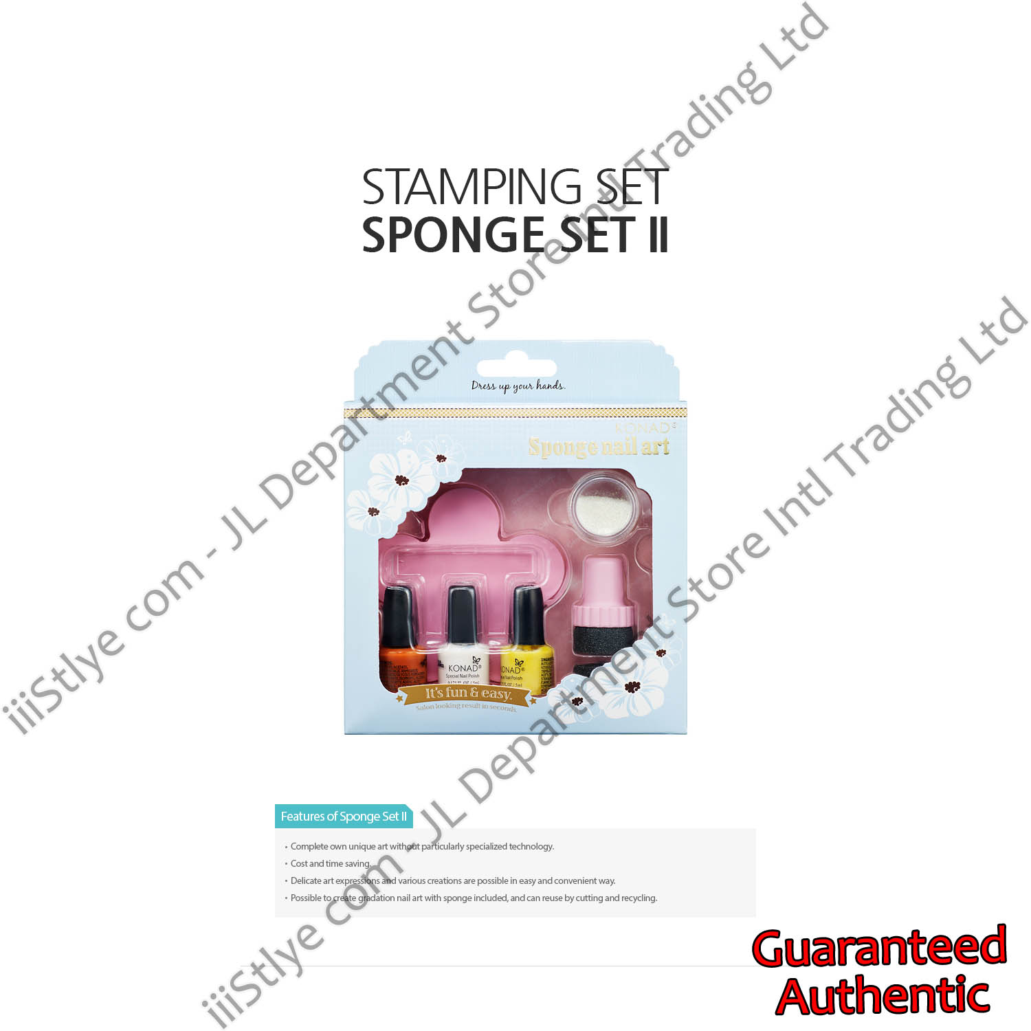stamping set sponge set II