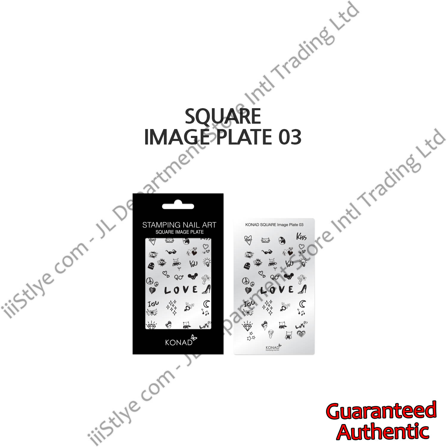 Konad Square image plate 3