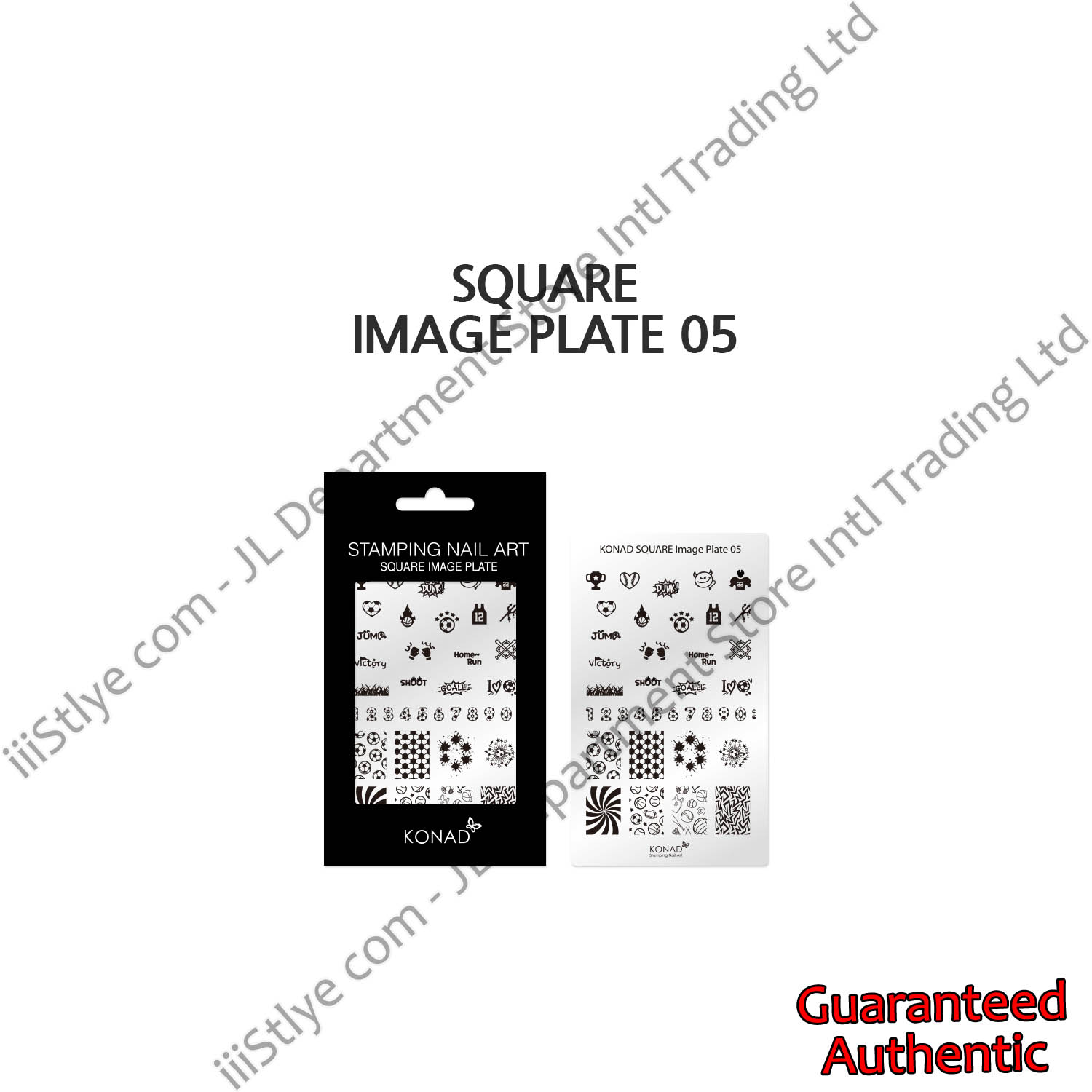 Konad Square image plate 5