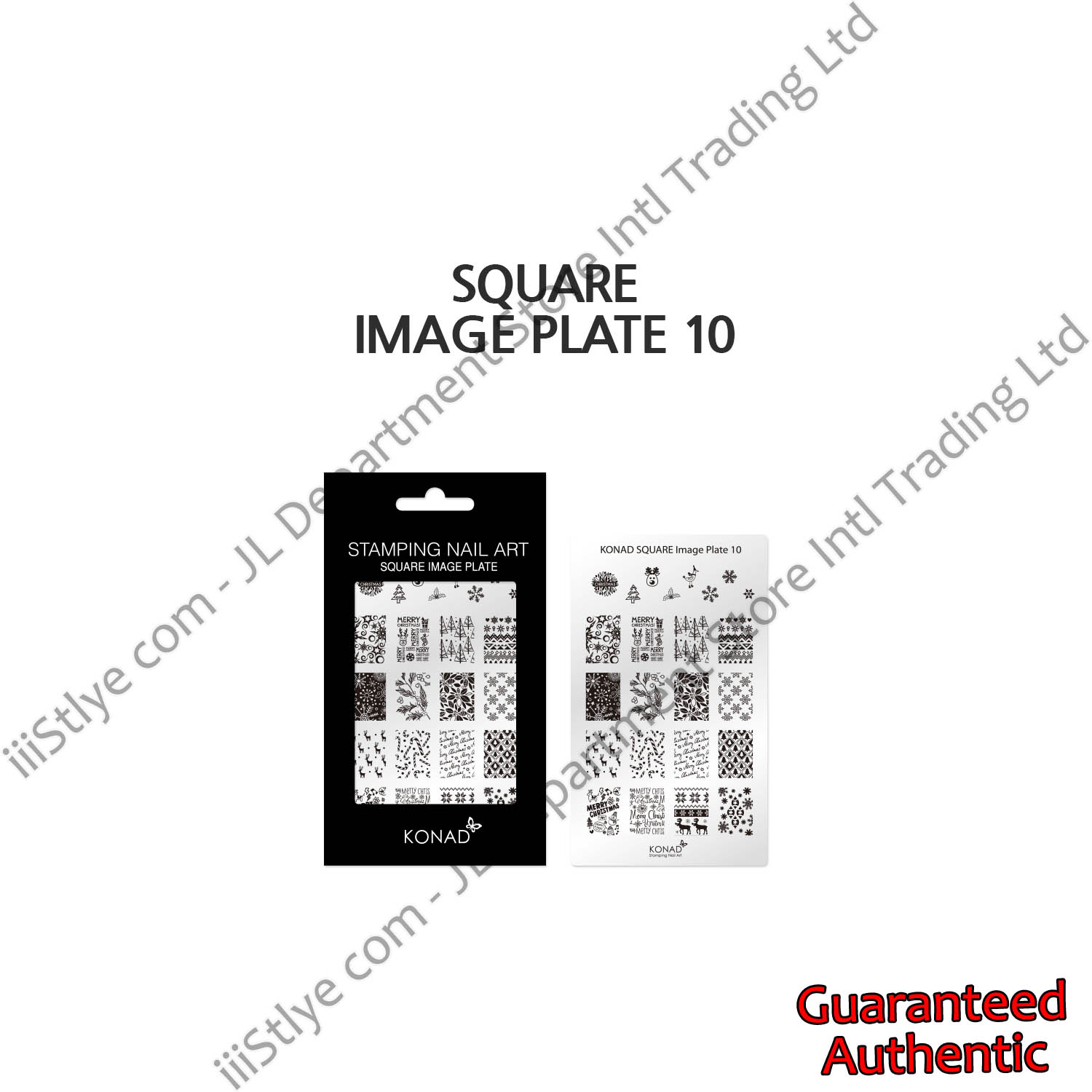 Konad Square image plate 10