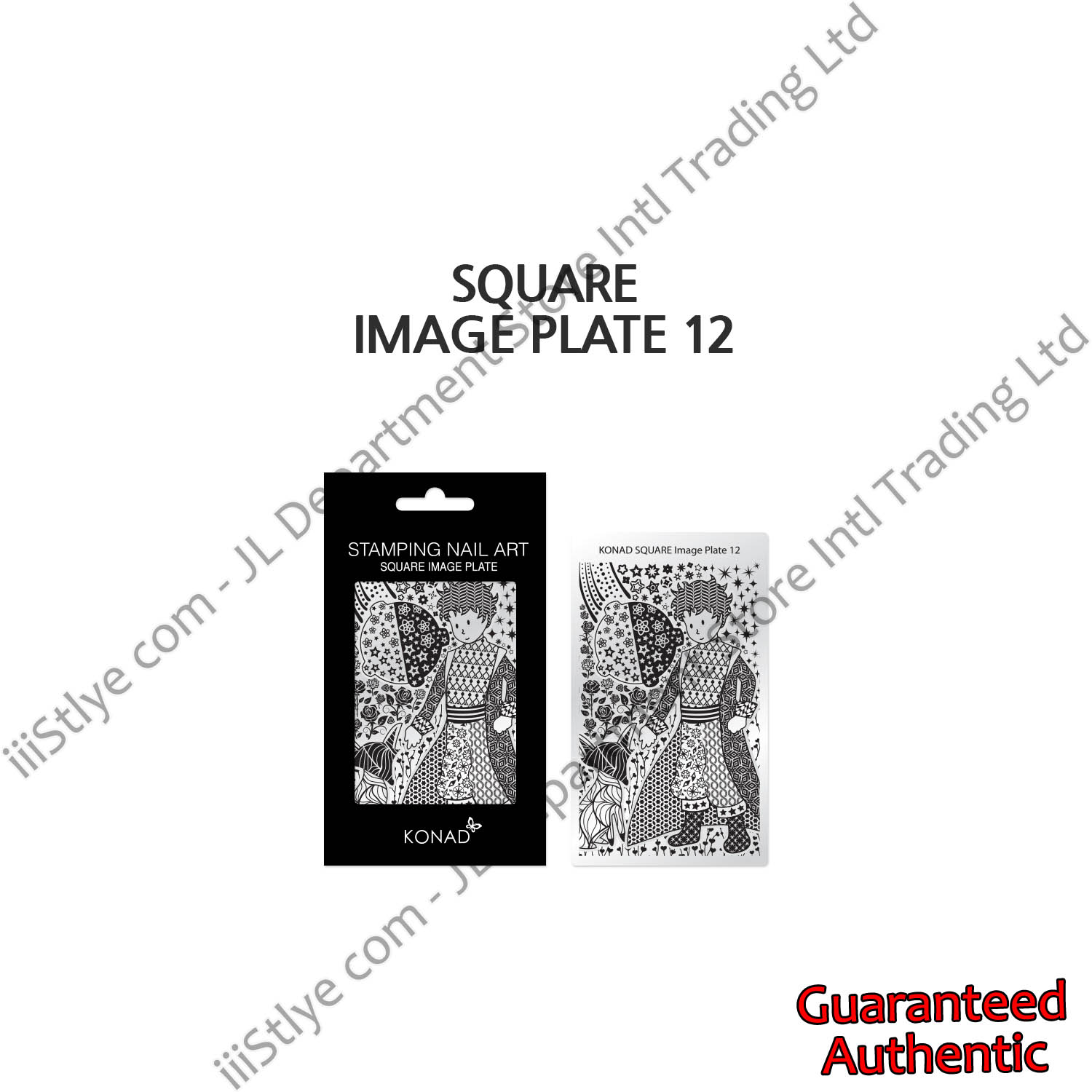 Konad Square image plate 12