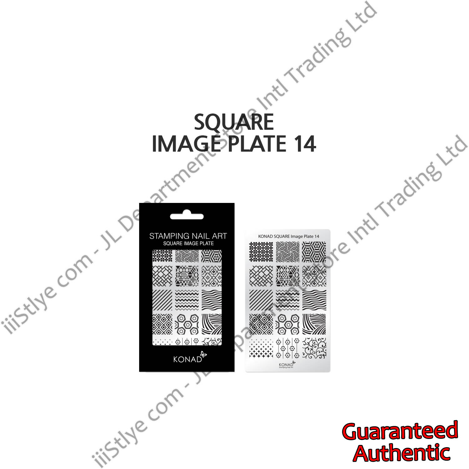 Konad Square image plate 14