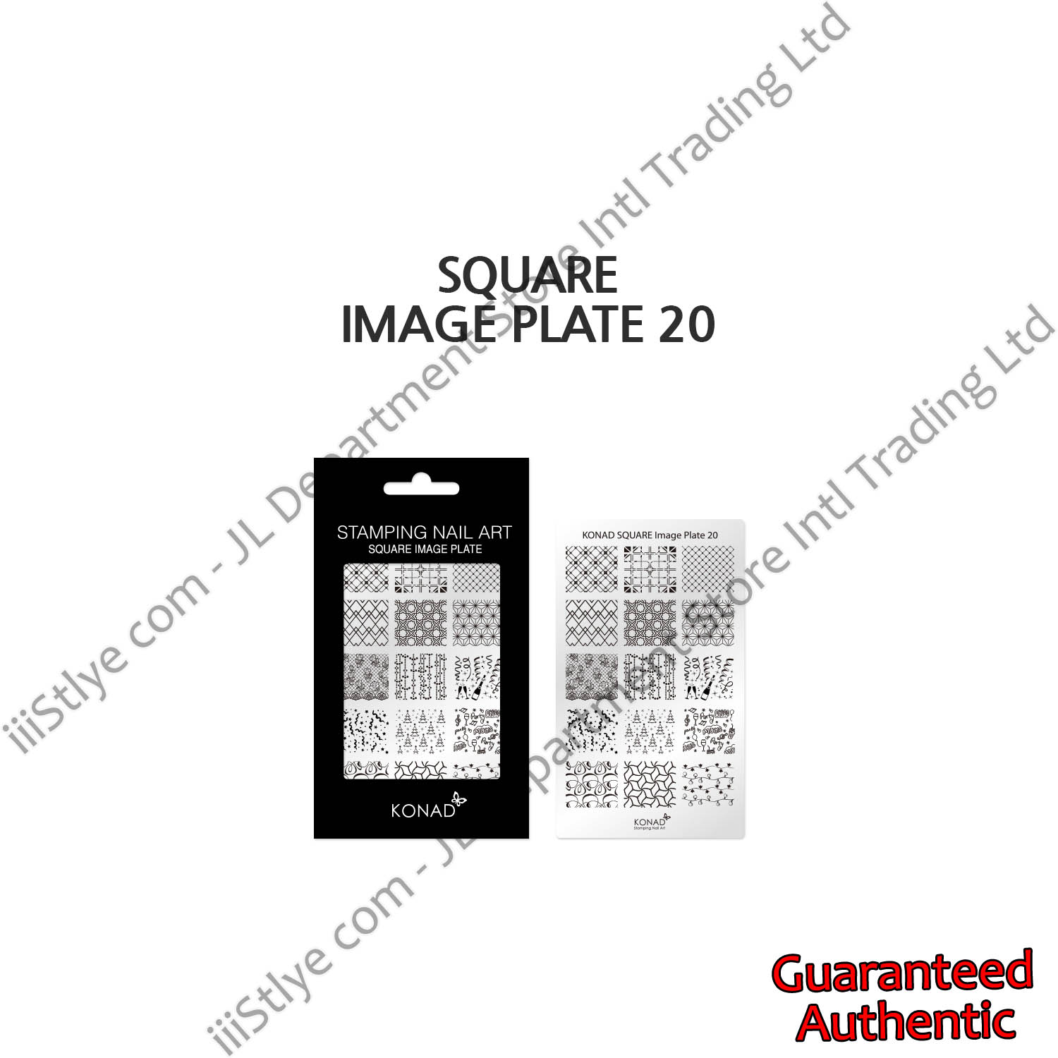 Konad Square image plate 20