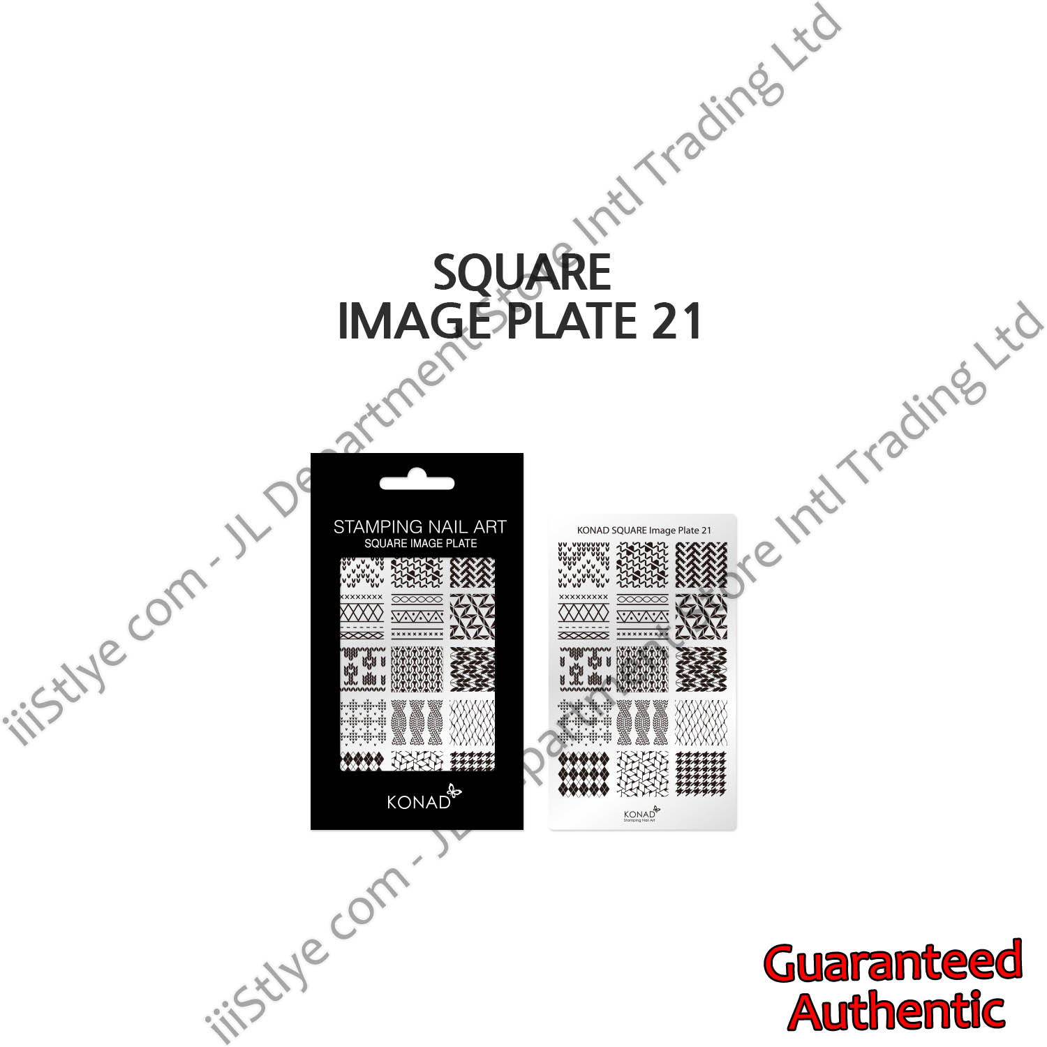 Konad Square image plate 21