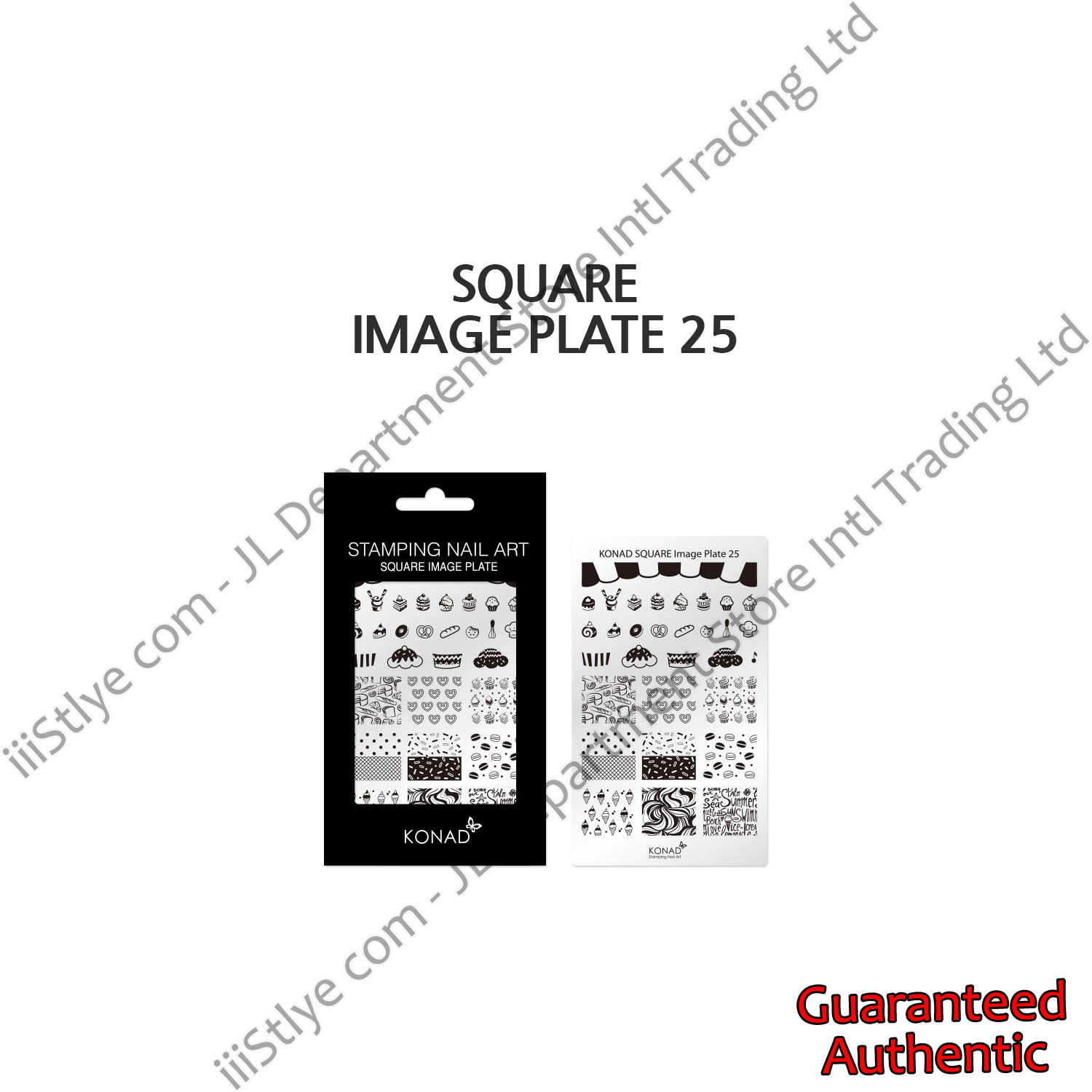 Konad Square image plate 25
