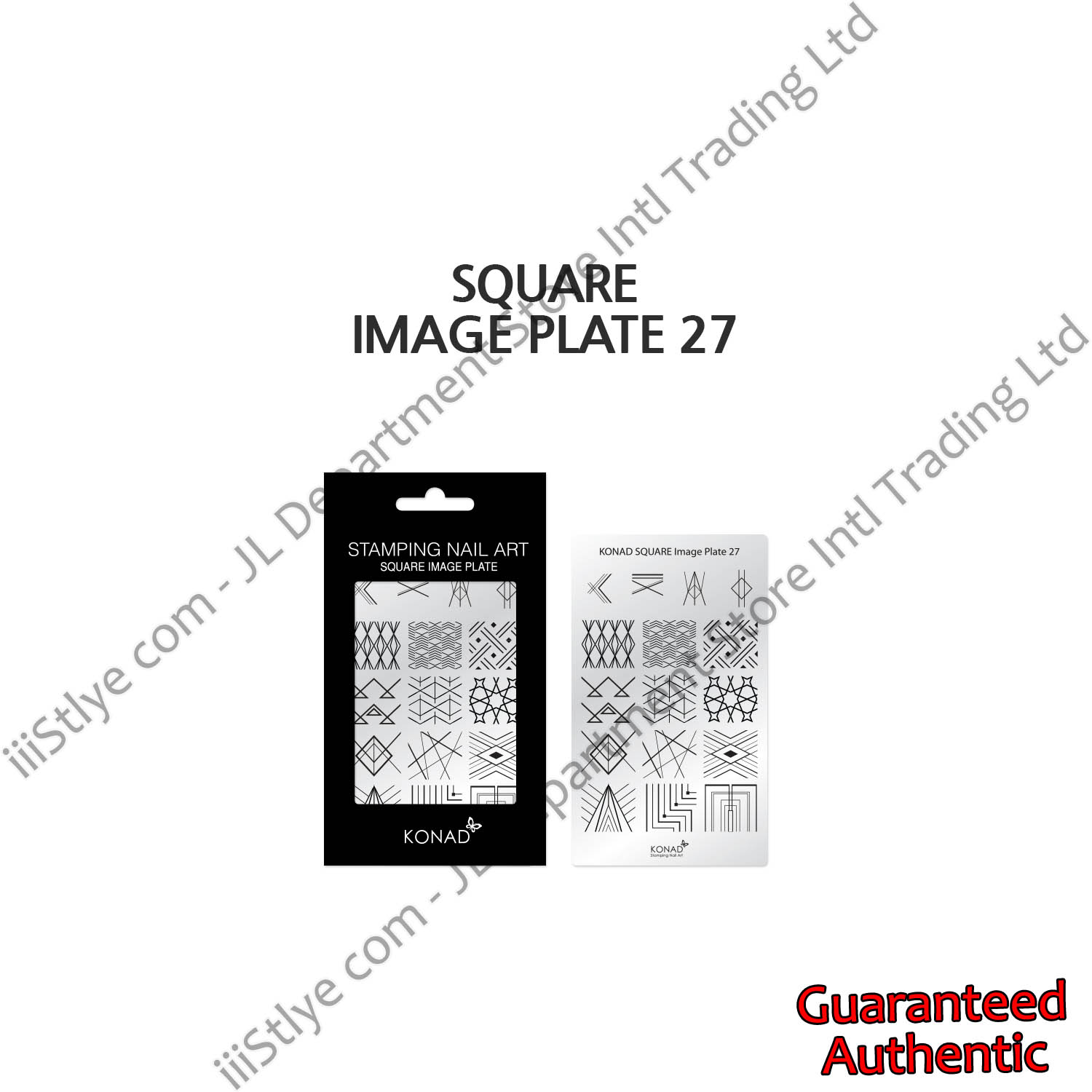 Konad Square image plate 27