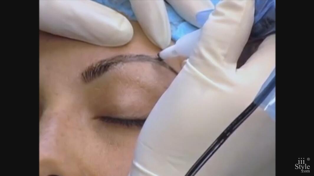 6HD Eyebrow Embroidery Procedure with iiiStyle com X Luster Beauty Education 