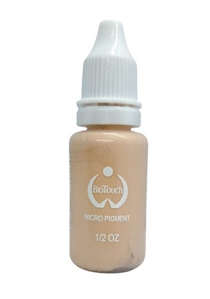 BIOTOUCH Permanent Makeup Micro Pigment Color Cosmetic Tattoo Ink 15ml 0.5oz (Beige)