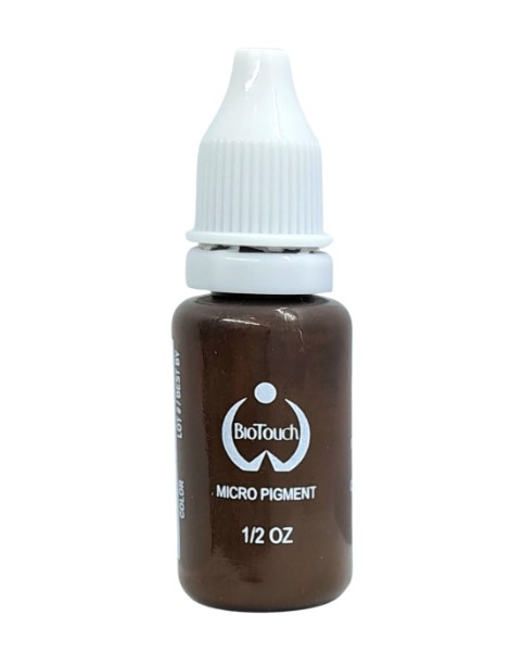 美國 BIOTOUCH 紋眉紋眼線漂唇紋繡眉紋唇改唇色料 15ml 0.5oz (Deep Brown)