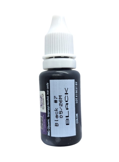美國 BIOTOUCH 紋眉紋眼線漂唇紋繡眉紋唇改唇色料 15ml 0.5oz (Black 烏黑)