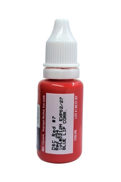 BIOTOUCH Permanent Makeup Micro Pigment Color Cosmetic Tattoo Ink 15ml 0.5oz (Blue Lip Corr)