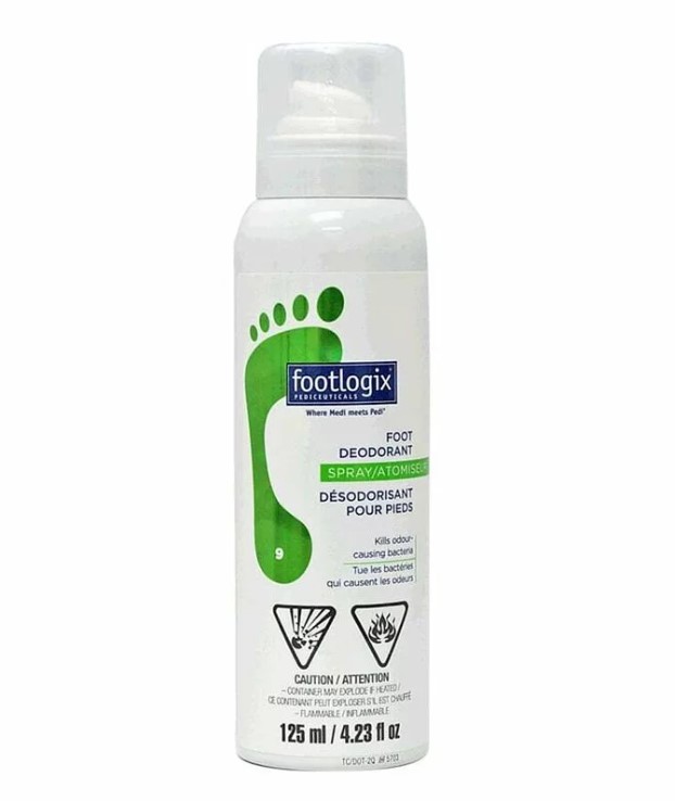 Footlogix 9 Foot Deodorant Spray 125ml/4.23oz