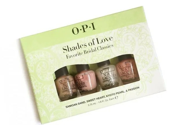 OPI Shades of Love Favourite Bridal Classics 新娘經典系列 3.75mlx4 (開封後24個月)