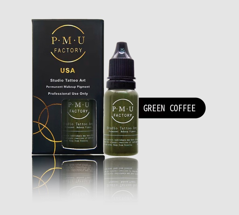 PMU FACTORY Nano Pigment - Green Coffee 15ml