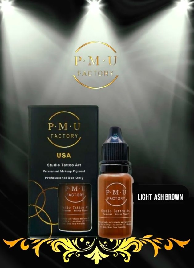 PMU FACTORY 納米色料 色乳 顏色 - 淺灰咖 15ml