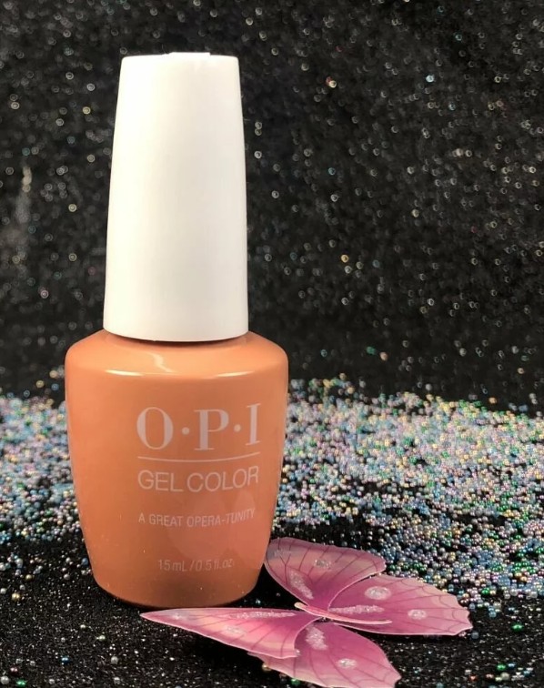 OPI 光療凝膠 GCV25 桃瓜色 15ml (開封後18個月)(美甲用品)