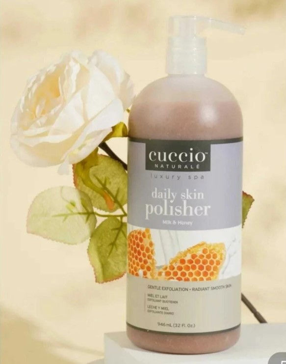 Cuccio C3192 牛奶蜜糖手部身體去角質磨砂凝露 946ml