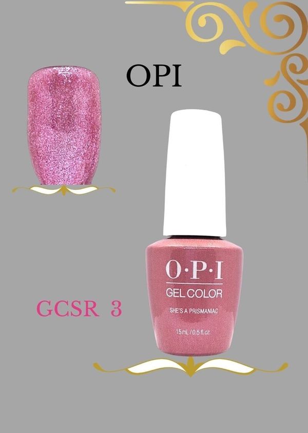 OPI Gel Color 光療凝膠 GCSR3 粉紅色15ml 0.5fl.oz. (開封後18個月)