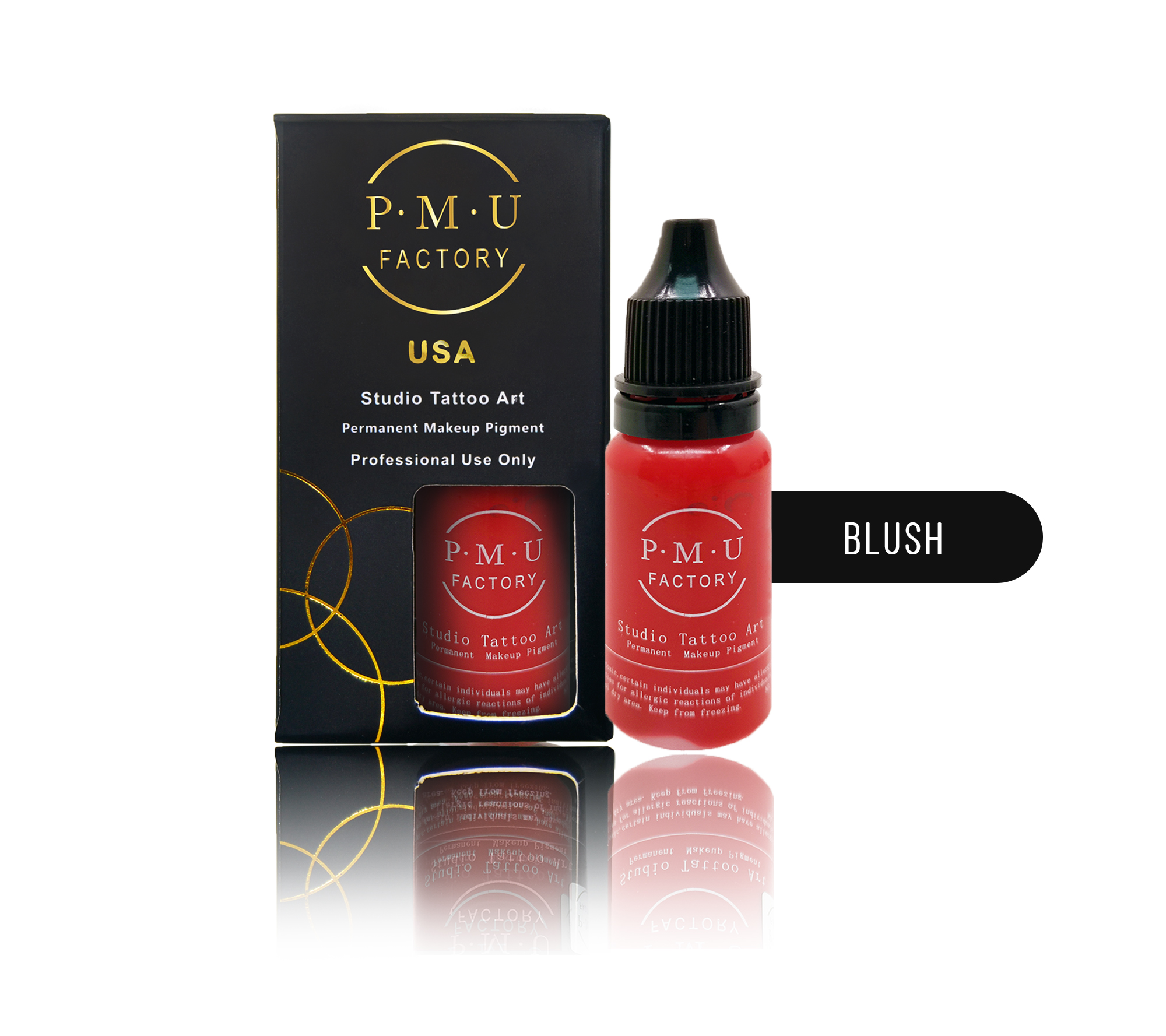 PMU FACTORY 納米色料 色乳 顏色 - 豔紅 15ml