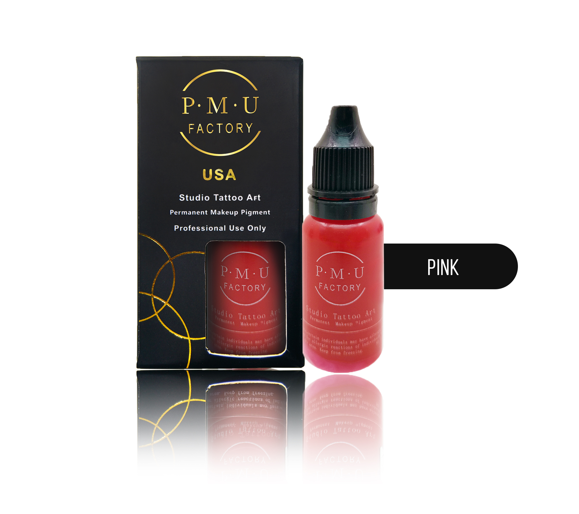 PMU FACTORY 納米色料 色乳 顏色 - 粉紅 15ml