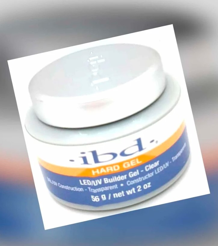 IBD 61178 Led / UV Builder Clear Hard Gel 56g/2oz (PAO24M)(Nail Art)