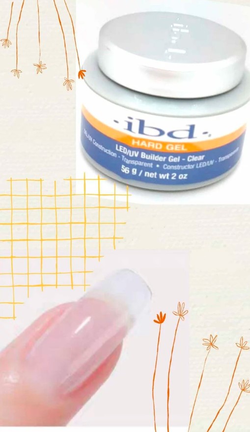 IBD 61178 Led / UV Builder Clear Hard Gel 56g/2oz (PAO24M)(Nail Art)