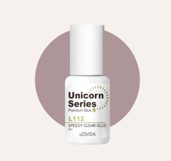 JOVISA【晶透隱速乾】透明型黑膠 L112 5ML