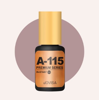 1.5秒 台灣 JOVISA 邑軒 極耀黑膠 A115 In-Stant Premium-Series Glue 敏弱專用 7ml
