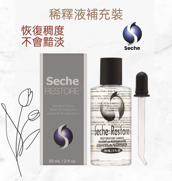 Seche Restore 83053 Thinner 59ml / 2oz (PAO36M)(Nail Art)