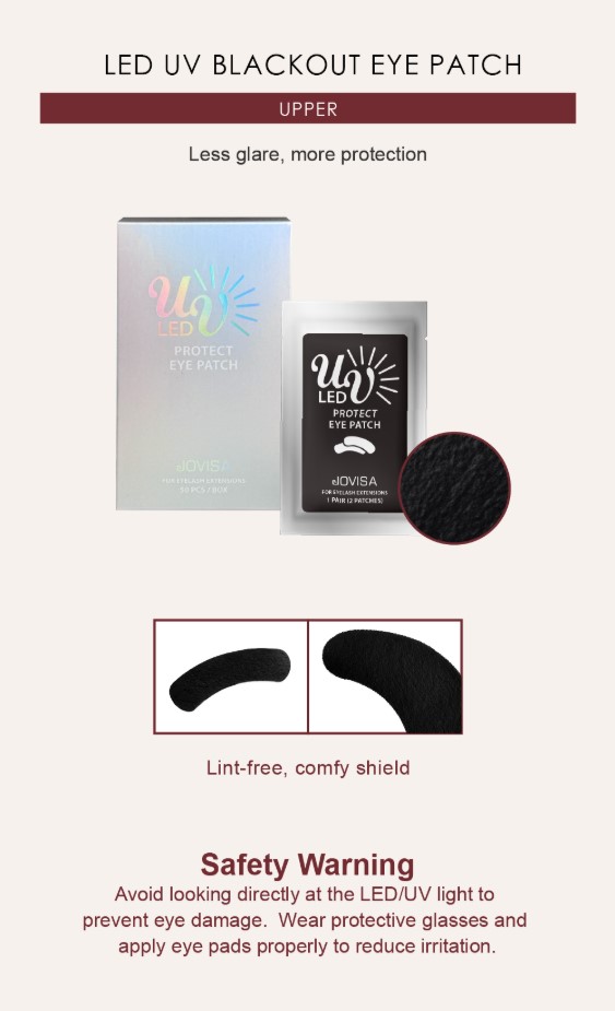 JOVISA 防護黑眼膜 上眼貼 50對裝