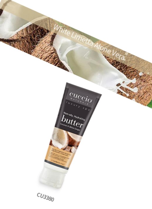 Cuccio C3380 coconut & white ginger Butter Blend 113g /4oz (PAO 36M)