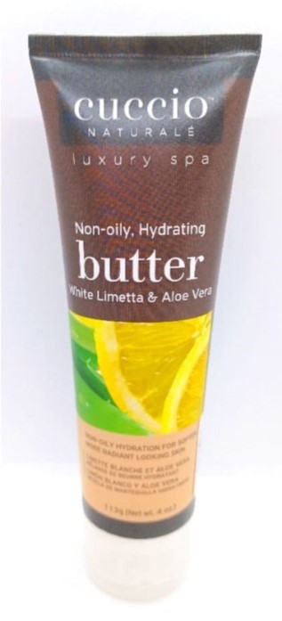 Cuccio C3381 White Limetta & Aloe Vera Butter Blend 113g /4oz (PAO 36M)