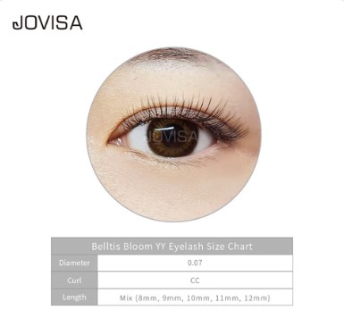 JOVISA-BELLTIS BLOOM YY EYELASH CC/Mix/0.07