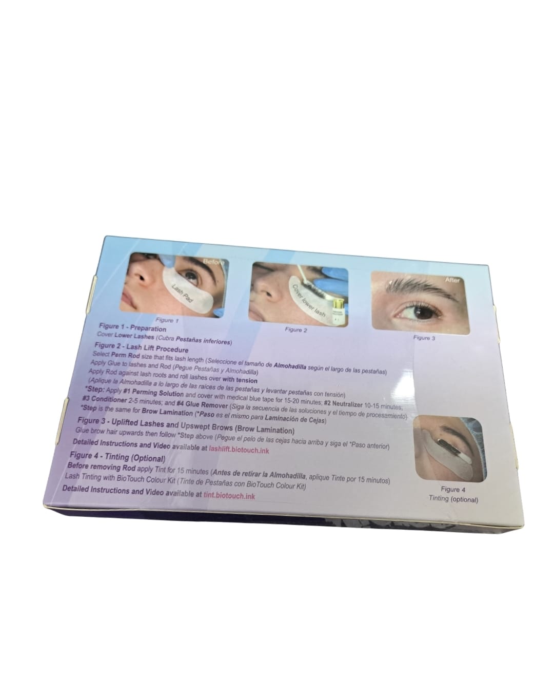 USA Biotouch Professional Wave Mini Lash Perm Kit for Perming 30 Applications, can use for Eyelash Perming, Tinting, Keratin Technical + brow lamination Made in United States