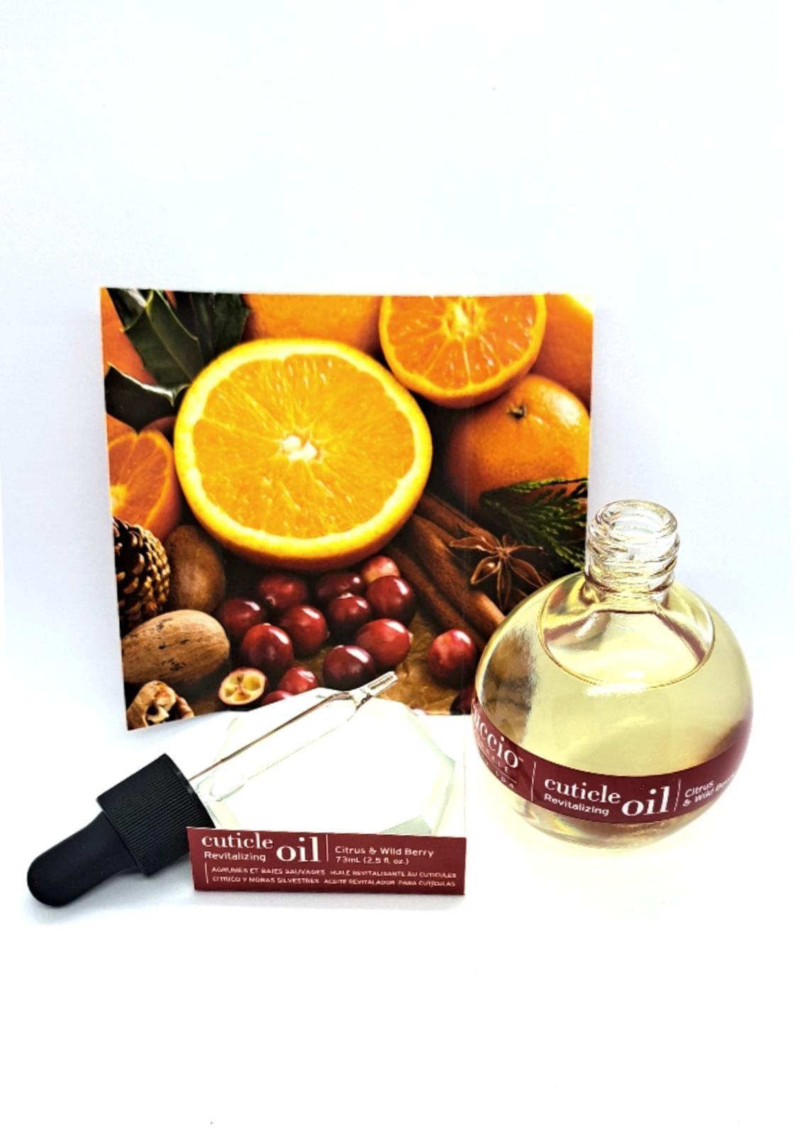 Cuccio C4124 citrus & wild berry Cuticle Revitalizer Complex Oil 73ml/2.5oz (PAO36)