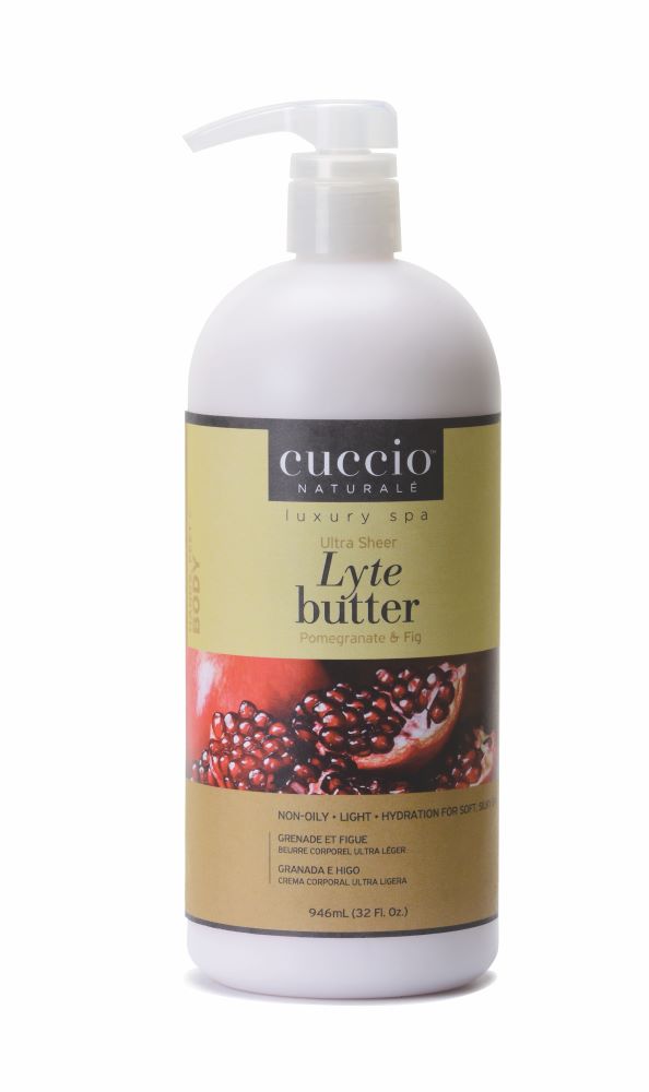 Cuccio 3146-C 紅石榴無花果身體乳霜 946ml/32oz (開封後36個月)