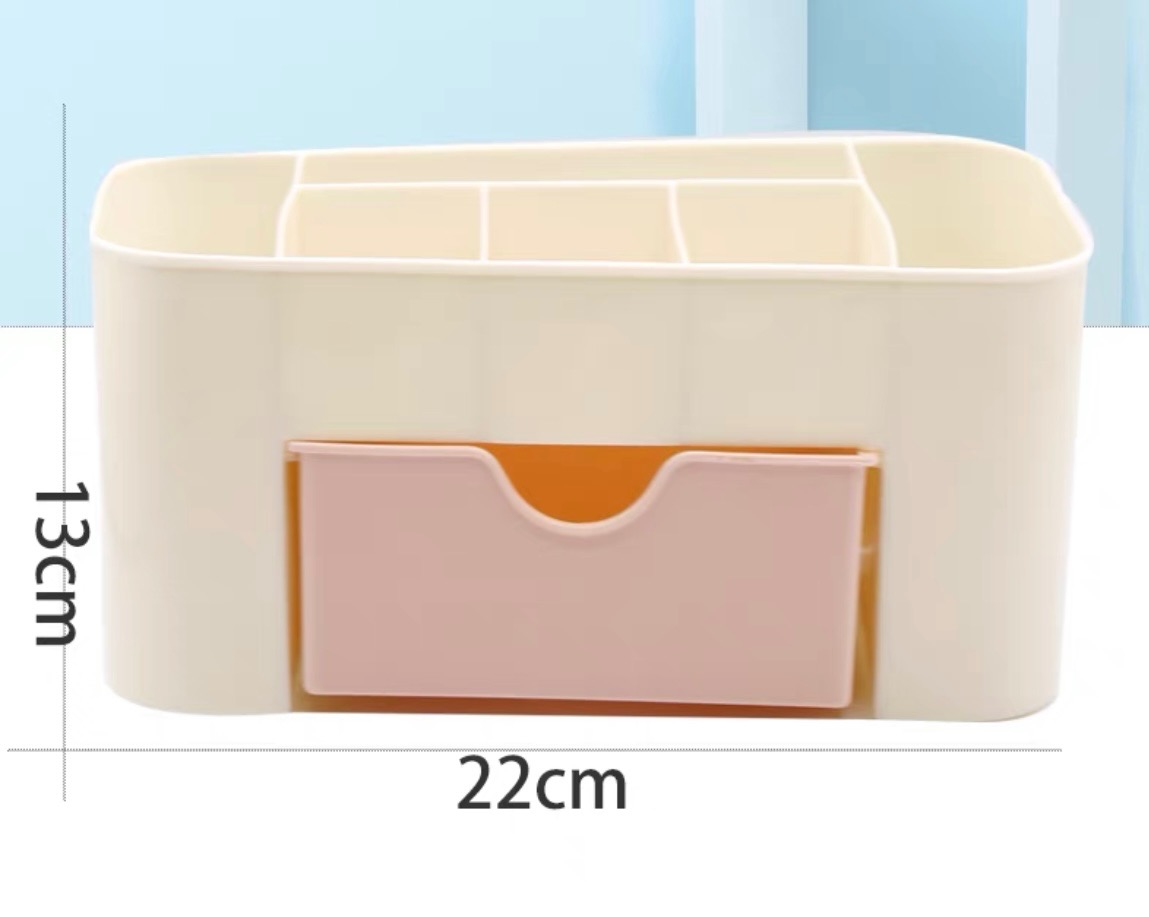 雙層美甲化妝收納盒