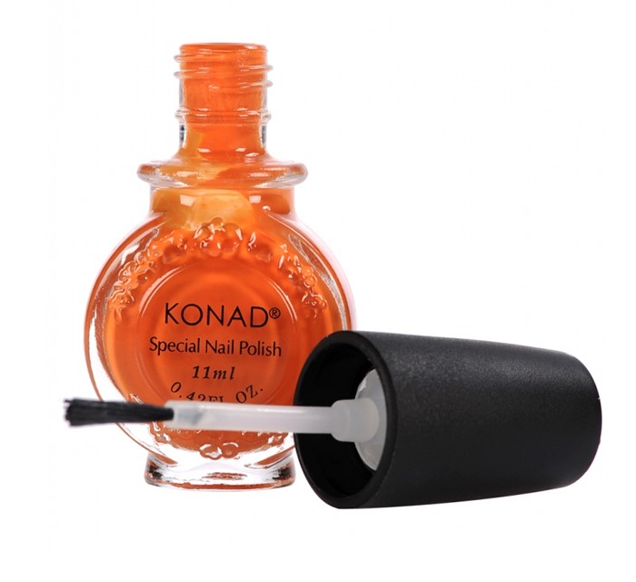 Konad 特別印花油 11ml s11 深橙色