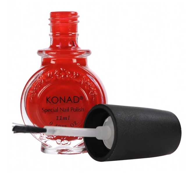 Konad 特別印花油 11ml s15 紅色