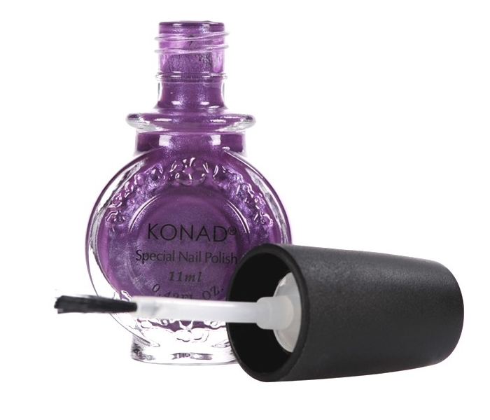 Konad Special Nail Polish 11ml s18 Violet Pearl
