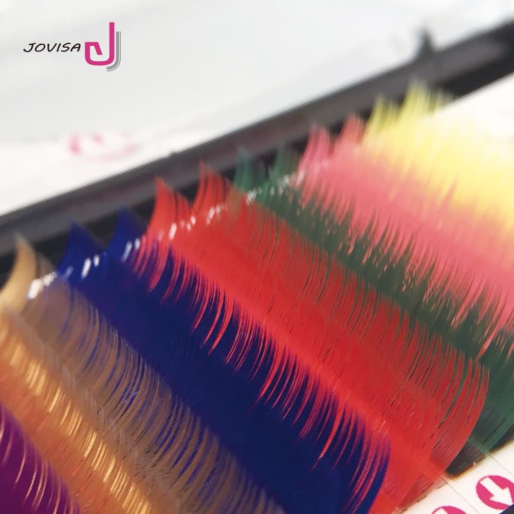 Jovisa 彩虹睫毛 B捲度 0.15【16排】11MM長度