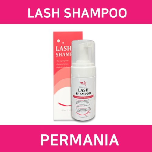 Permania 睫毛清潔液 100ml (包括洗髮水刷)