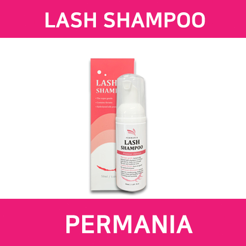 Permania 睫毛清潔液 50ml  (包括洗髮水刷)
