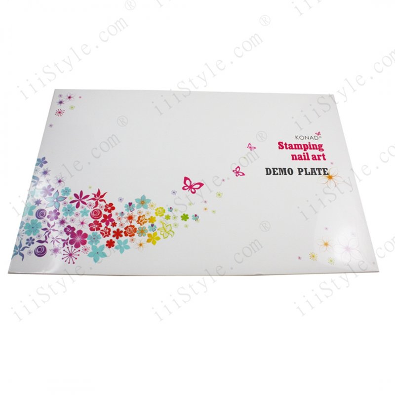 Konad 美甲印花展示板01 Demo Plate 01 含m1-m36所有圖案
